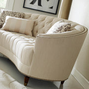 Georgian Tufted Sofa Curved Back RRP £3699